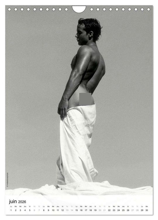 Produktbild: contrastes hommes (Calendrier mural 2026 DIN A4 horizontal), CALVENDO calendrier mensuel