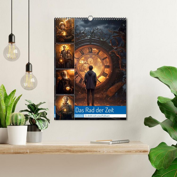 Produktbild: Das Rad der Zeit (Wandkalender 2026 DIN A3 hoch), CALVENDO Monatskalender