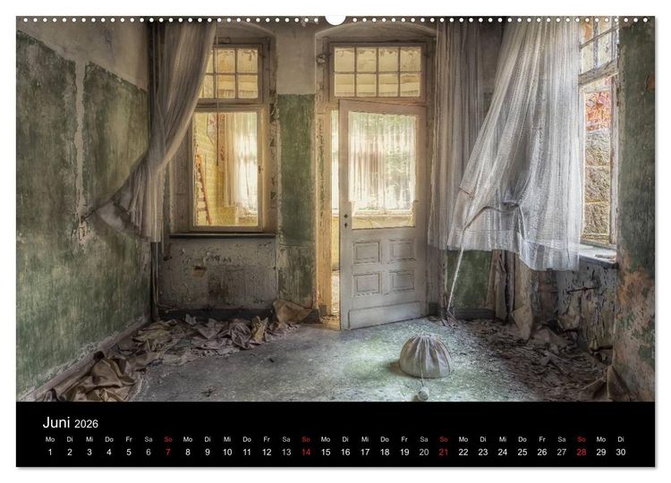 Produktbild: Verlassene Orte im Harz (Wandkalender 2026 DIN A2 quer), CALVENDO Monatskalender