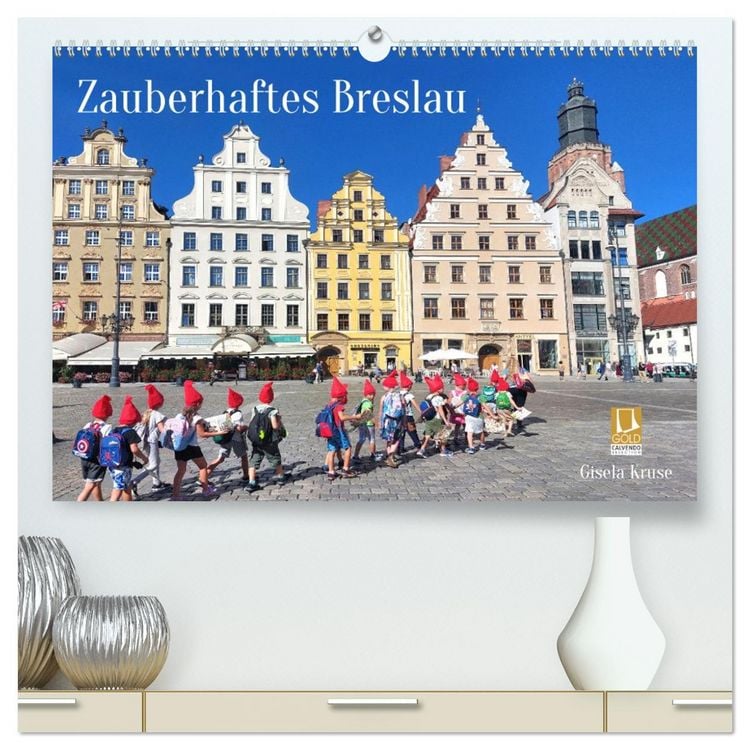 Produktbild: Zauberhaftes Breslau (hochwertiger Premium Wandkalender 2026 DIN A2 quer), Kunstdruck in Hochglanz