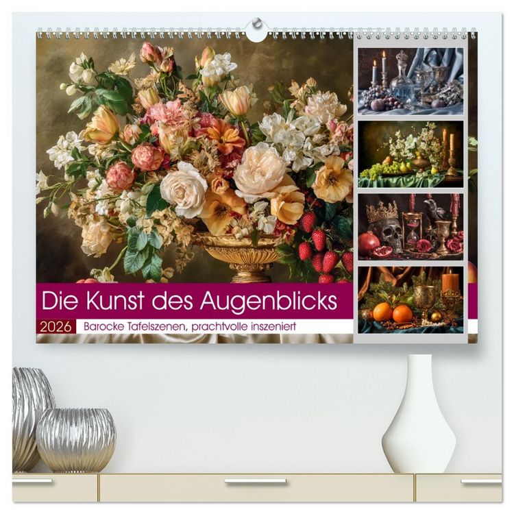 Produktbild: Die Kunst des Augenblicks (hochwertiger Premium Wandkalender 2026 DIN A2 quer), Kunstdruck in Hochglanz