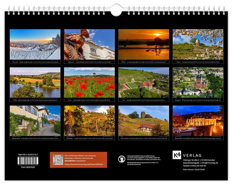 Produktbild: Kalender Radebeul 2027