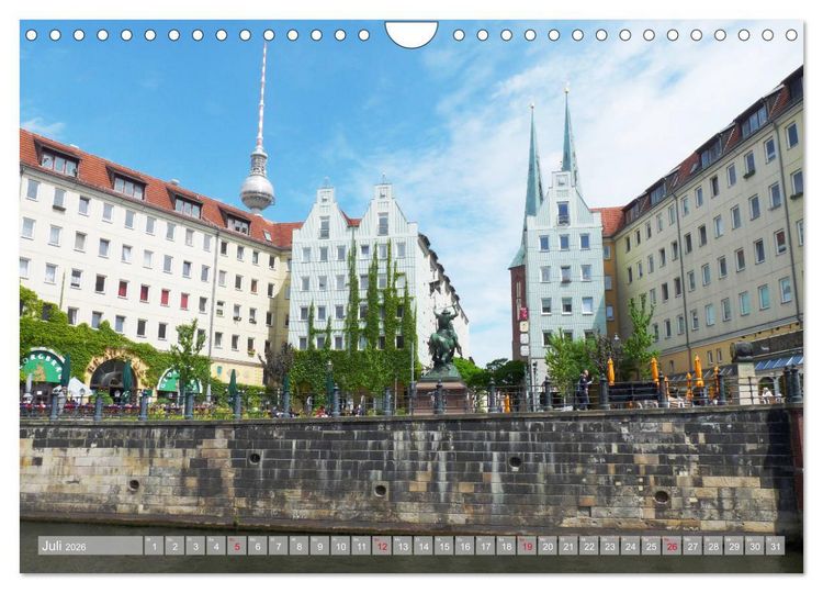 Produktbild: Bootstouren in und um Berlin (Wandkalender 2026 DIN A4 quer), CALVENDO Monatskalender