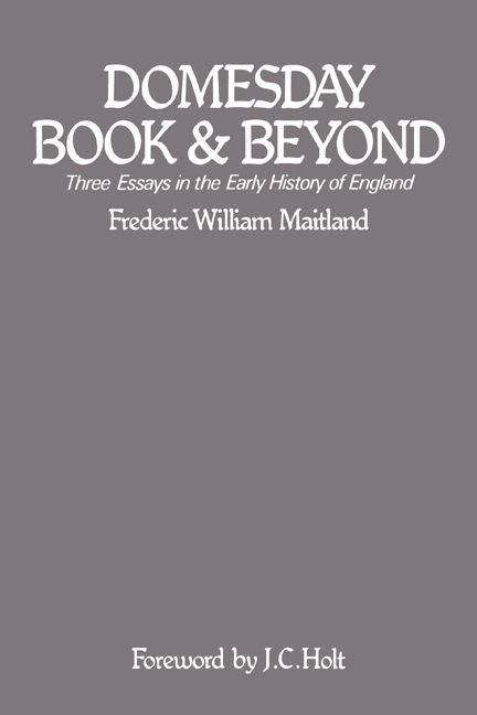 Produktbild: Domesday Book and Beyond