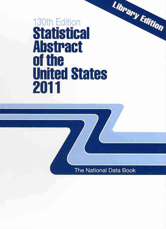 Produktbild: Statistical Abstract Of The Us
