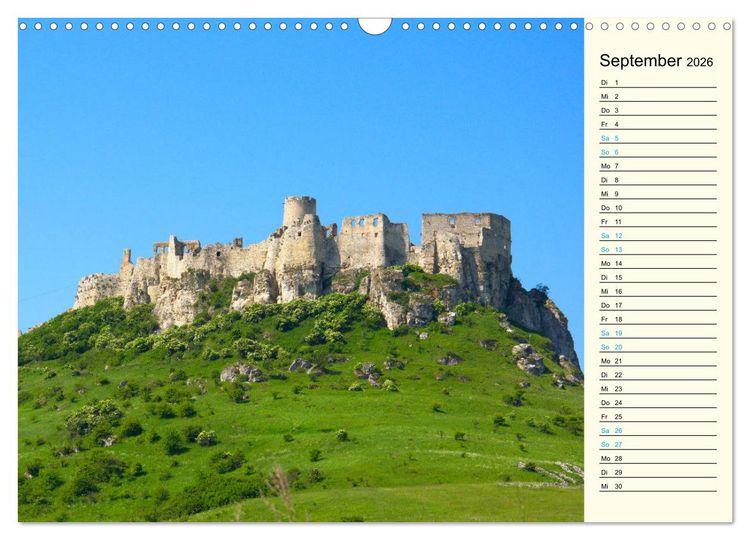 Produktbild: Slowakei - Abseits der Hohen Tatra (Wandkalender 2026 DIN A3 quer), CALVENDO Monatskalender