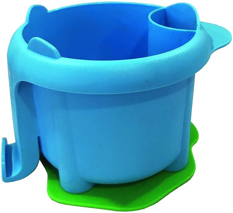 Produktbild: Pelikan Wasserbox Elefant mit Pinselhalter und Wasserkammer, Wasserbecher, blau