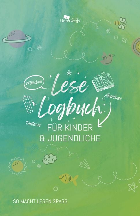 Produktbild: Unterwegs Lese-Logbuch f&uuml;r Kinder & Jugendliche