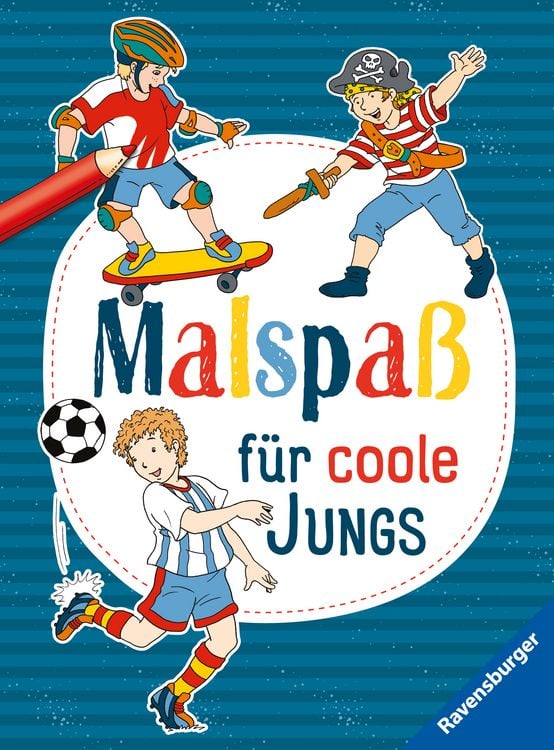 Produktbild: Malspaß für coole Jungs ab 4 Jahren
