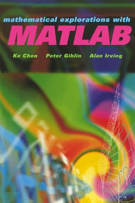 Produktbild: Mathematical Explorations with MATLAB