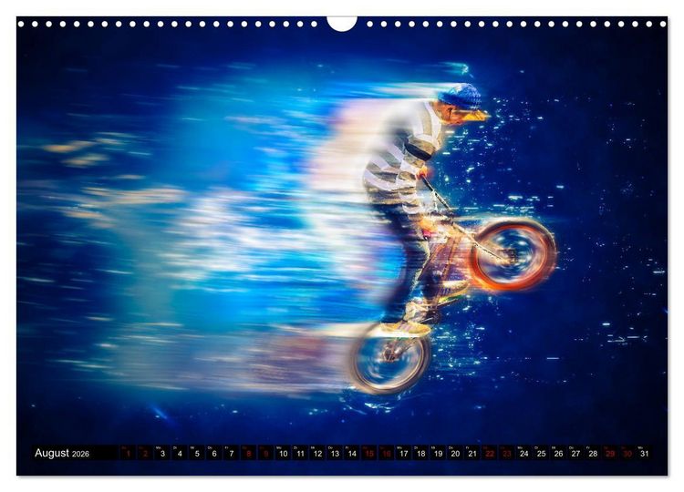 Produktbild: BMX Universum (Wandkalender 2026 DIN A3 quer), CALVENDO Monatskalender