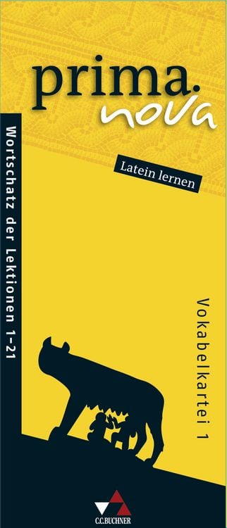 Produktbild: prima.nova Latein lernen / prima.nova Vokabelkartei 1