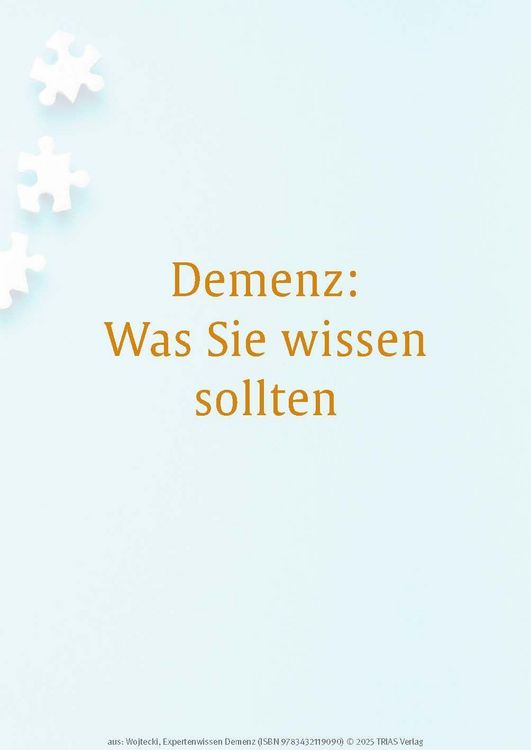 Produktbild: Expertenwissen: Demenz