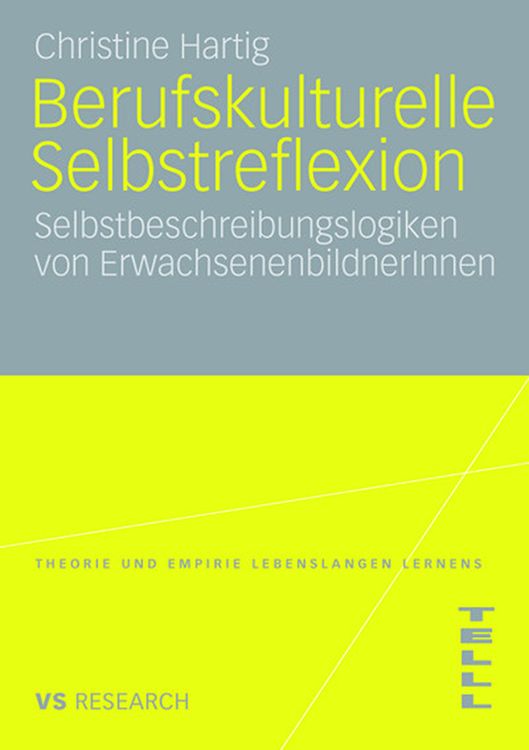Produktbild: Berufskulturelle Selbstreflexion