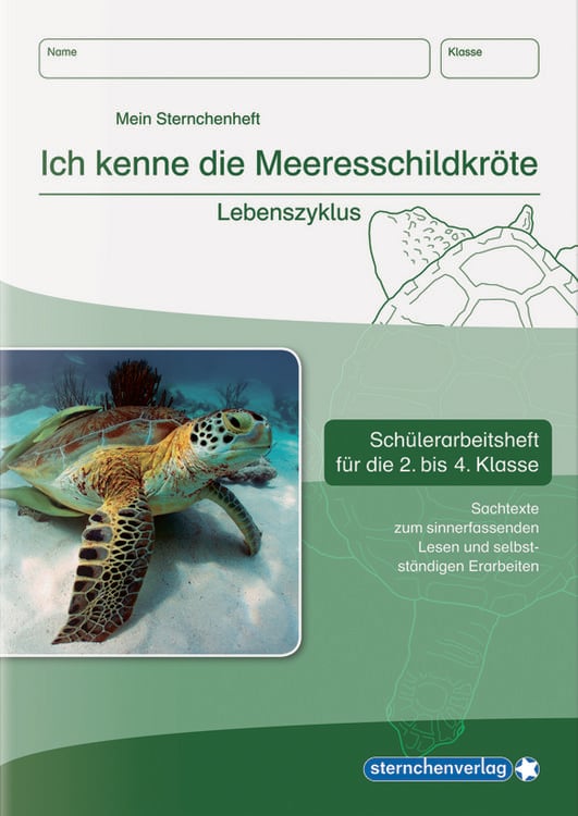 Produktbild: Langhans, K: Ich kenne die Meeresschildkröte - Lebenszyklus