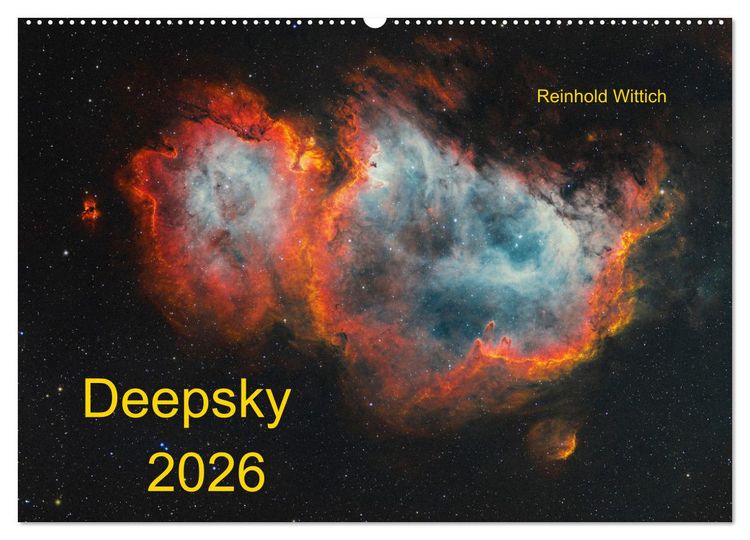 Produktbild: Deepsky 2026 (Wandkalender 2026 DIN A2 quer), CALVENDO Monatskalender