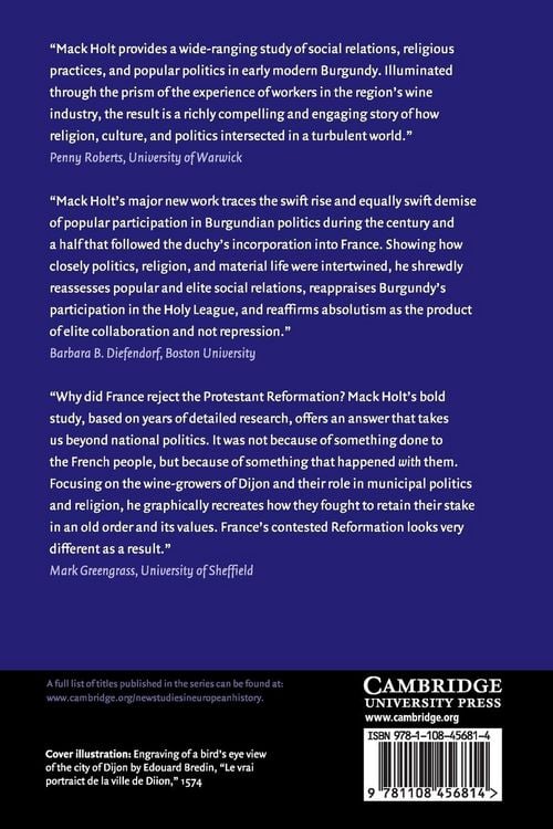 Produktbild: The Politics of Wine in Early Modern France