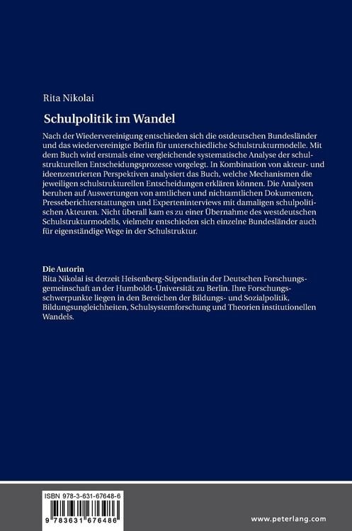 Produktbild: Schulpolitik im Wandel