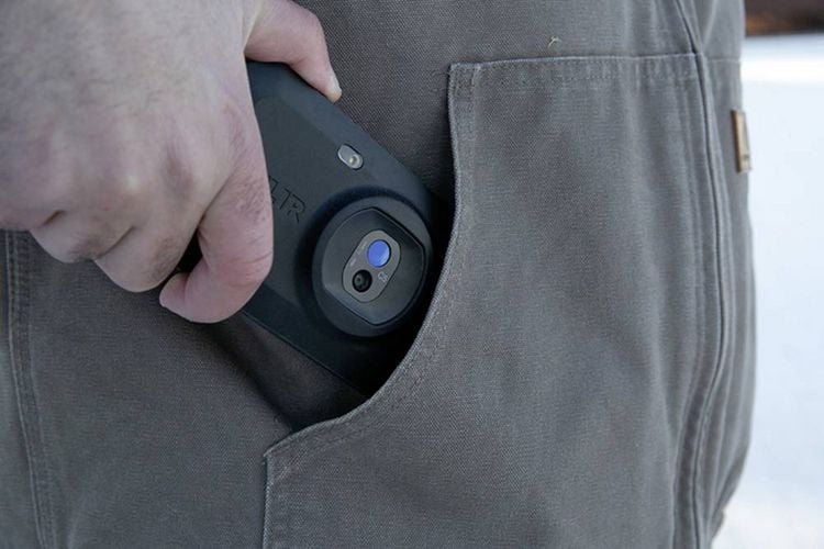 Produktbild: FLIR C5 (Wi-Fi) W&auml;rmebildkamera -20 bis +400 &deg;C 8.7 Hz MSX&reg;, Integrierte LED-Lampe, integrierte Digitalkamera, WiFi