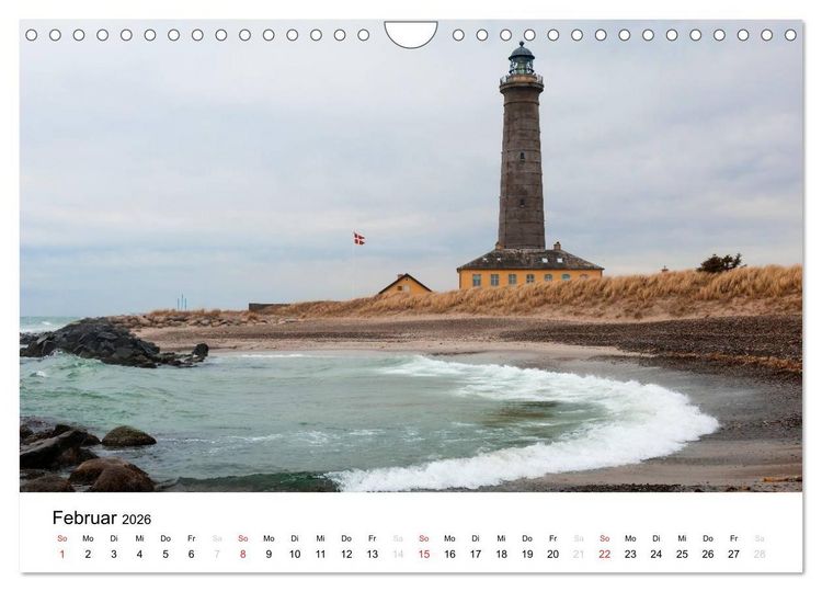 Produktbild: D&auml;nemark &ndash; Unterwegs in J&uuml;tland 2026 (Wandkalender 2026 DIN A4 quer), CALVENDO Monatskalender
