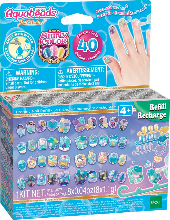 Produktbild: Fingern&auml;gel Nachf&uuml;llset Blau-Gr&uuml;n