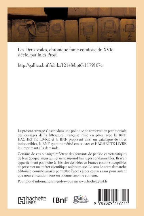 Produktbild: Les deux voiles, chronique franc-comtoise du XVIe si&egrave;cle