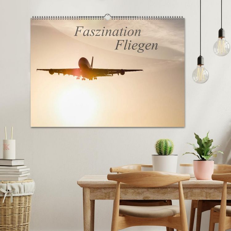 Produktbild: Faszination Fliegen (Wandkalender 2026 DIN A2 quer), CALVENDO Monatskalender