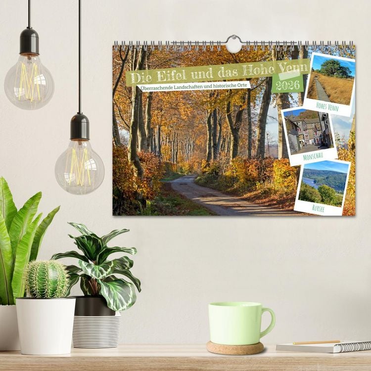 Produktbild: Die Eifel und das Hohe Venn (Wandkalender 2026 DIN A4 quer), CALVENDO Monatskalender