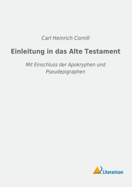 Produktbild: Einleitung in das Alte Testament