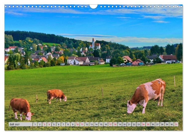 Produktbild: Die Stauden, eine Landschaft aus dem Bilderbuch (Wandkalender 2027 DIN A3 quer), CALVENDO Monatskalender