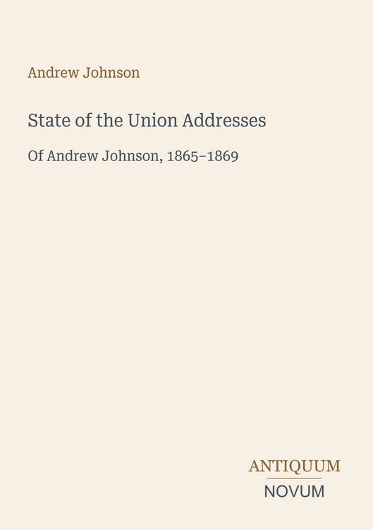 Produktbild: State of the Union Addresses