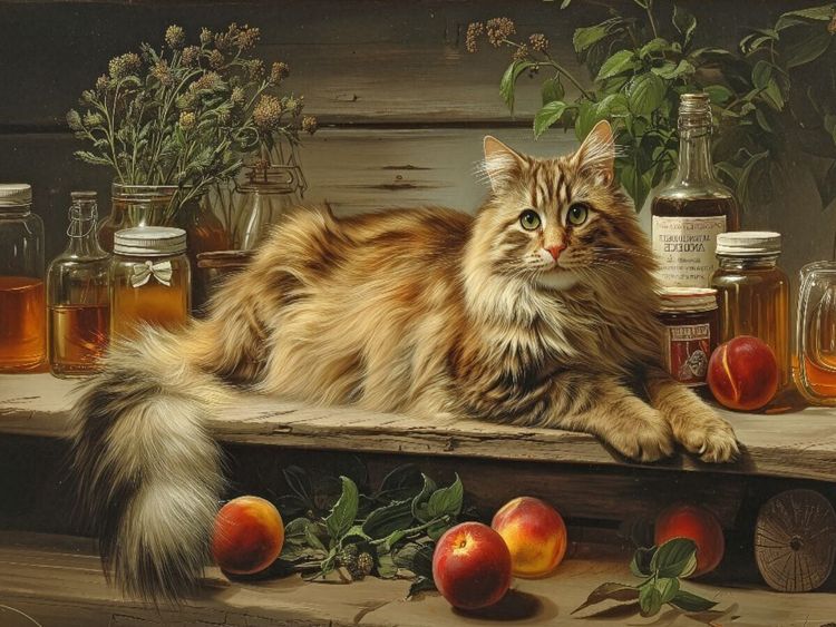 Produktbild: CALVENDO Puzzle Sommerduft und Samtpfoten | 1000 Teile Lege-Gr&ouml;&szlig;e 64x48cm Foto-Puzzle f&uuml;r gl&uuml;ckliche Stunden