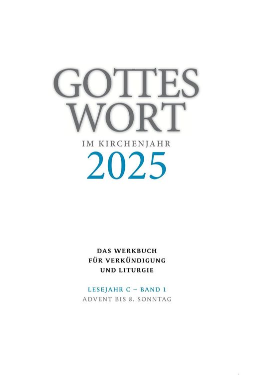 Produktbild: Gottes Wort im Kirchenjahr