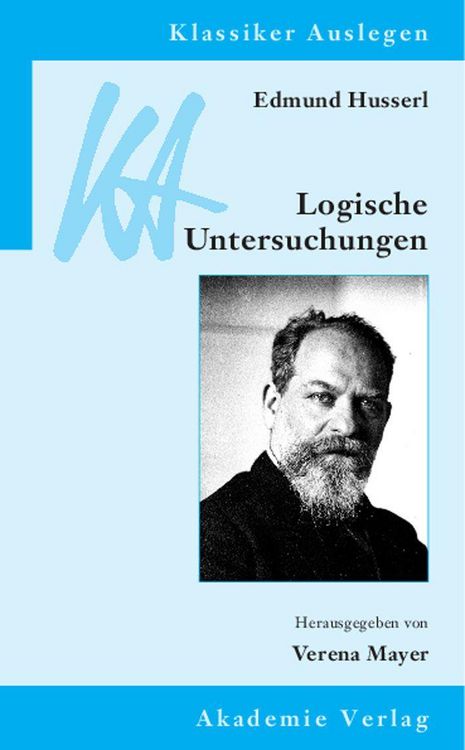 Produktbild: Edmund Husserl: Logische Untersuchungen