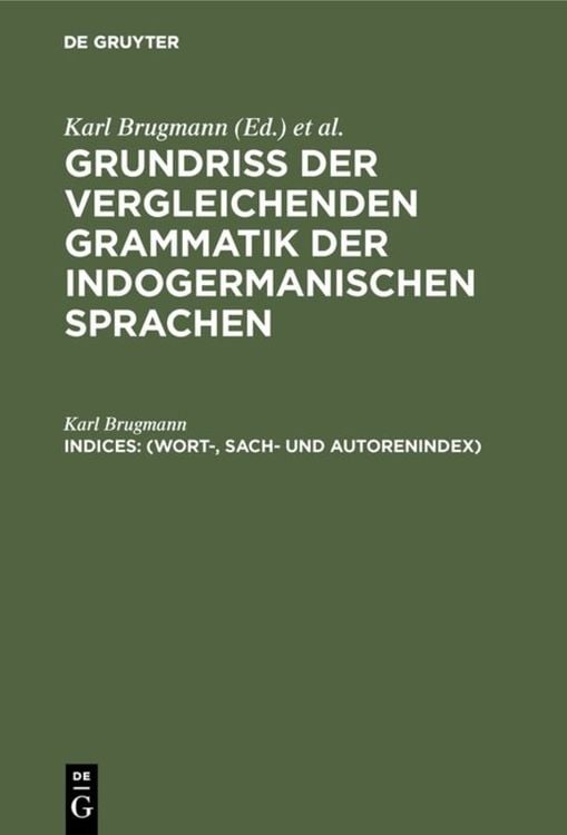 Produktbild: (Wort-, Sach- und Autorenindex)