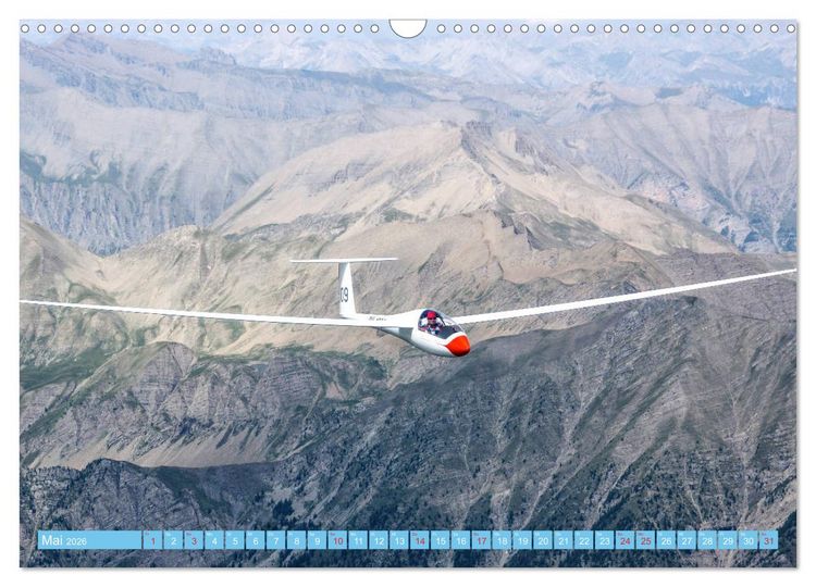 Produktbild: Segelflug - Den Traum vom Fliegen erf&uuml;llen (Wandkalender 2026 DIN A3 quer), CALVENDO Monatskalender
