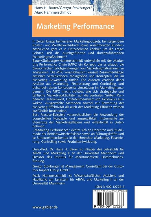 Produktbild: Marketing Performance