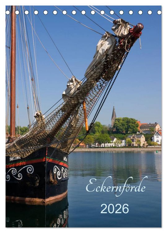 Produktbild: Eckernf&ouml;rde (Tischkalender 2026 DIN A5 hoch), CALVENDO Monatskalender