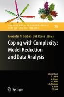 Produktbild: Coping with Complexity: Model Reduction and Data Analysis