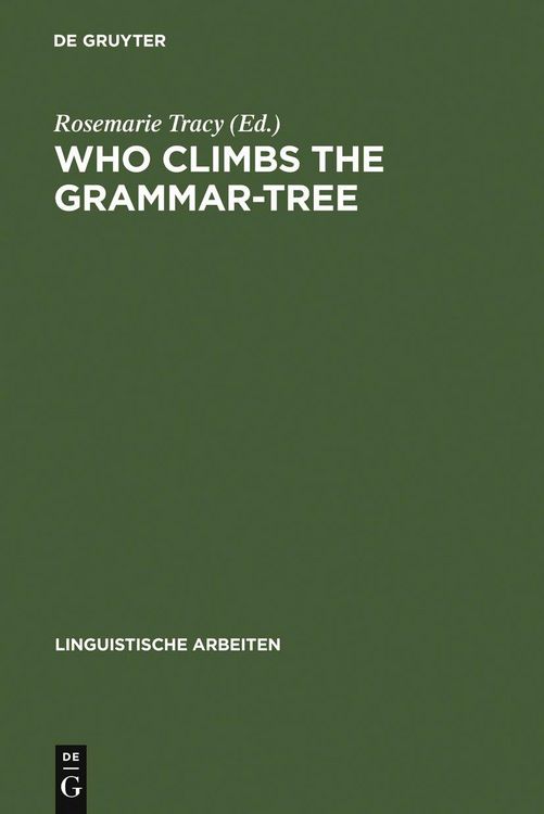 Produktbild: Who Climbs the Grammar-Tree
