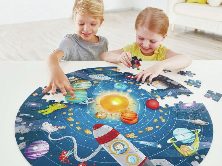 Produktbild: Puzzle "Sonnensystem" / 93 Teile