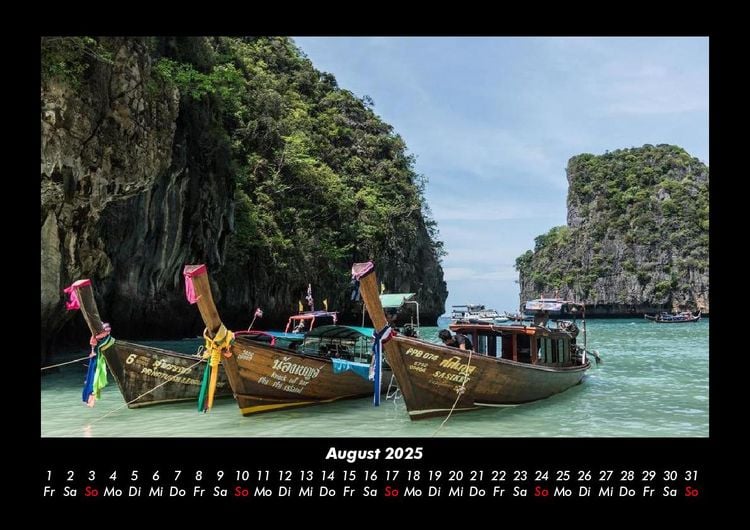 Produktbild: Indonesiens Sch&ouml;nheit 2025 Fotokalender DIN A3