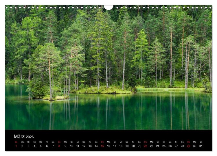 Produktbild: Landschaft im Licht (Wandkalender 2026 DIN A3 quer), CALVENDO Monatskalender