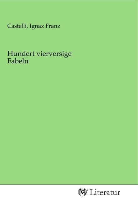 Produktbild: Hundert vierversige Fabeln
