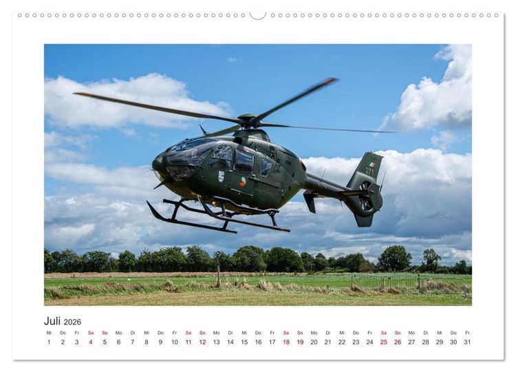 Produktbild: Helden der L&uuml;fte (hochwertiger Premium Wandkalender 2026 DIN A2 quer), Kunstdruck in Hochglanz