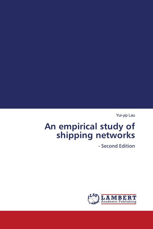 Produktbild: An empirical study of shipping networks