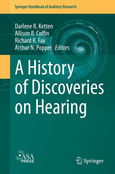 Produktbild: A History of Discoveries on Hearing