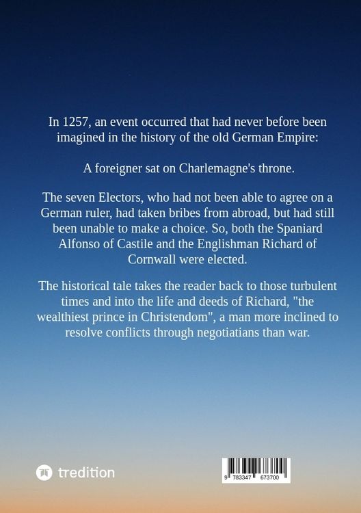Produktbild: Richard of Cornwall. An Englishman on the German throne