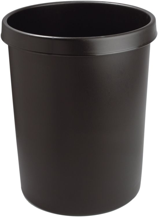 Produktbild: HELIT Papierkorb the german, schwarz