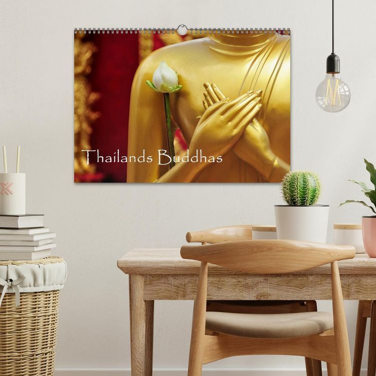 Produktbild: Thailands Buddhas (Wandkalender 2026 DIN A3 quer), CALVENDO Monatskalender
